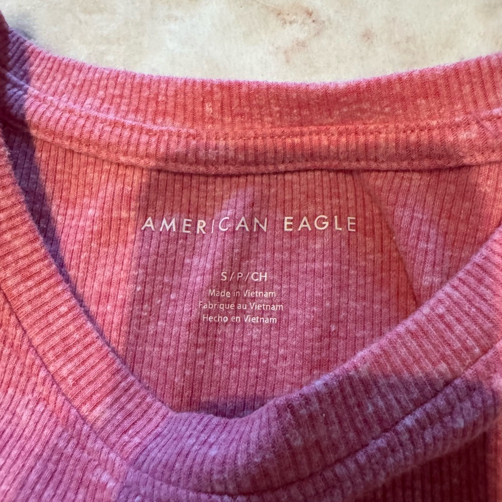 American Eagle Outfitters Rose V-Neck Sweater
